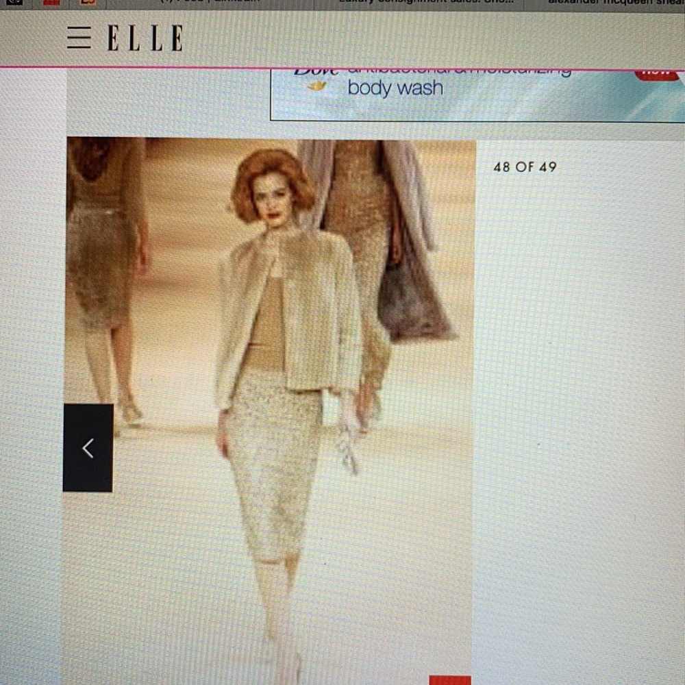 Original Alexander McQueen Fall 2005 runway mink fur jacket. Collectors item.